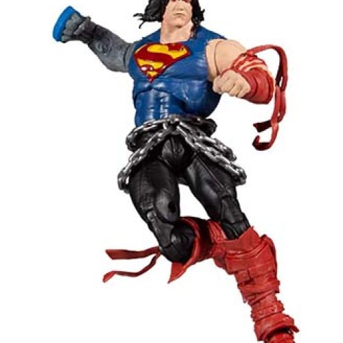 McFarlane DC BUILD A 7" FIGURES WV4 4 Death Metal Superman, Multicolor, DC BUILD-A 7" FIGURES WV4, 15417-7